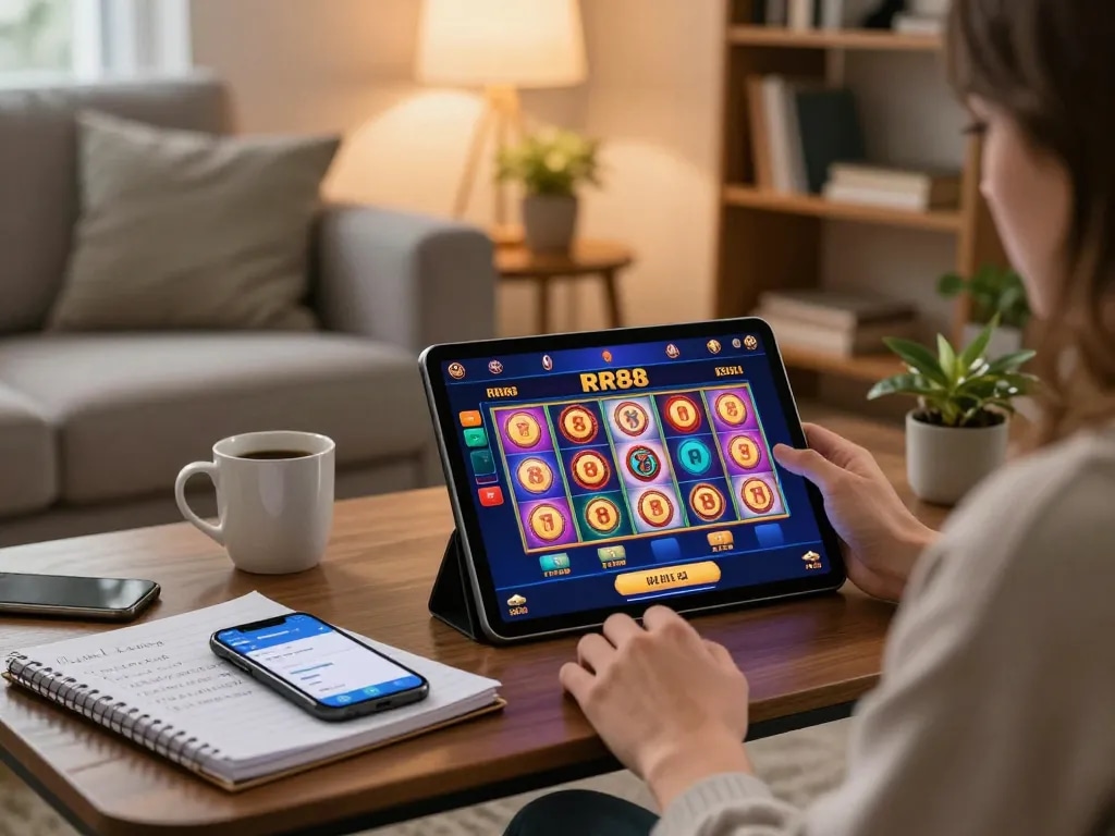 Engage with RR88 casino app on mobile for a dynamic online gambling experience at home