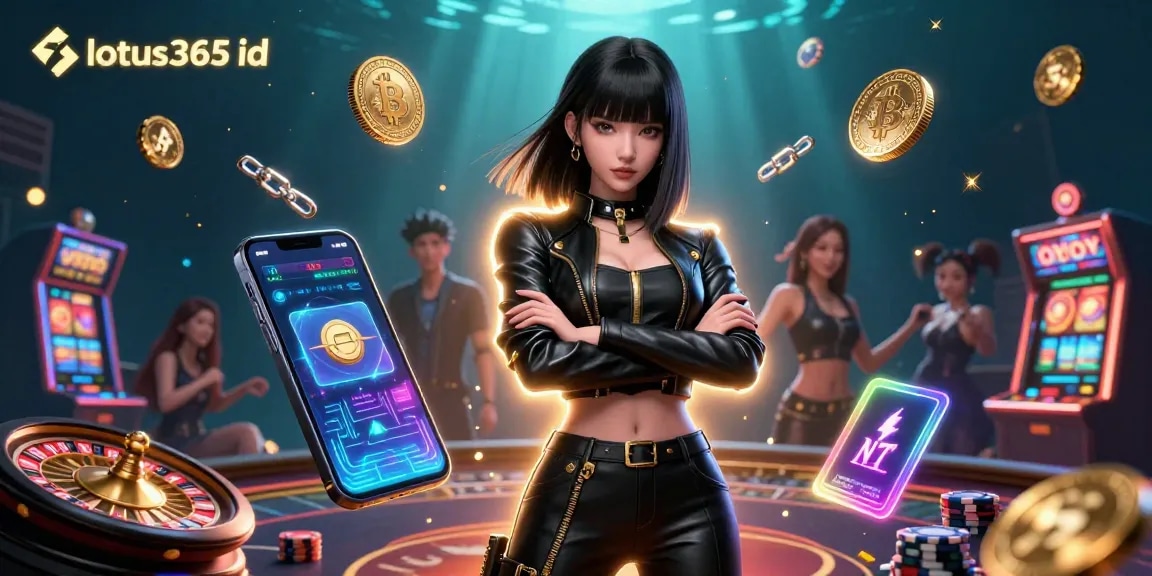 Experience the thrill of gaming with lotus365 id in a vibrant casino scene filled with dynamic elements.