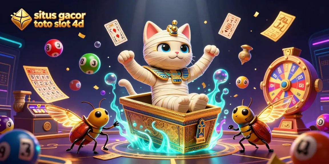 Engage with situs gacor toto slot 4d through dazzling lottery balls, vibrant prizes, and thrilling casino elements.