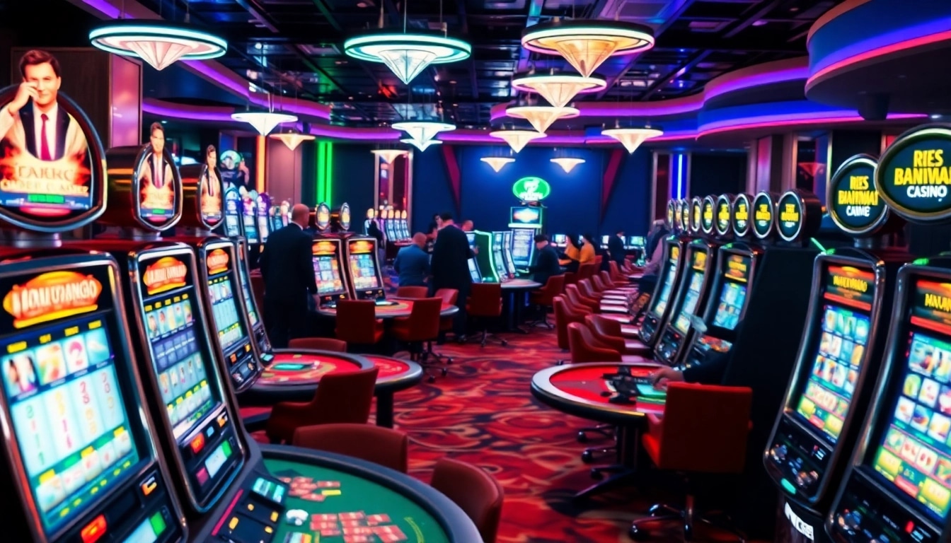 Menghadapi keseruan arushoki di kasino dengan mesin slot dan meja poker yang menggoda.