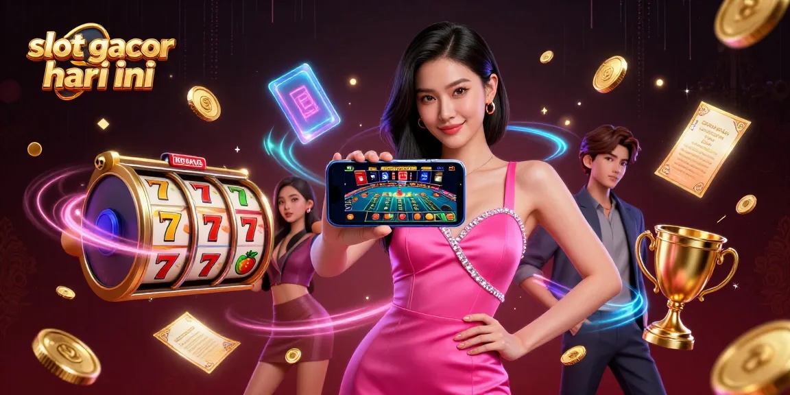 Mainkan slot gacor hari ini dengan adegan kasino 3D yang dinamis dan menarik menampilkan elemen permainan yang mendebarkan.