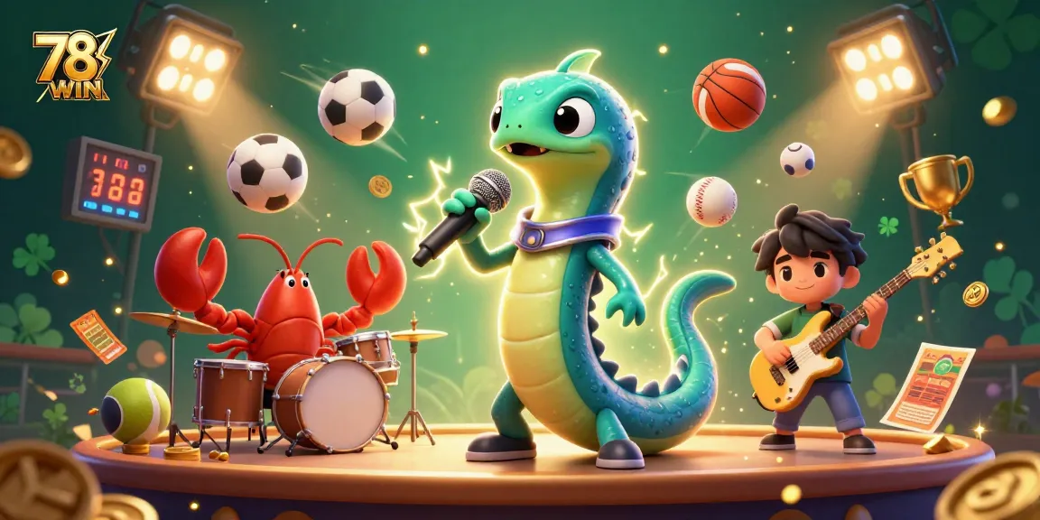 Experience thrilling gameplay at 78WIN with stunning underwater casino scene featuring vibrant characters and casino elements.