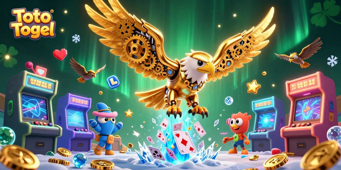 Menghadapi kartu holografik dalam pertandingan Toto Togel dengan elang emas sibernetik