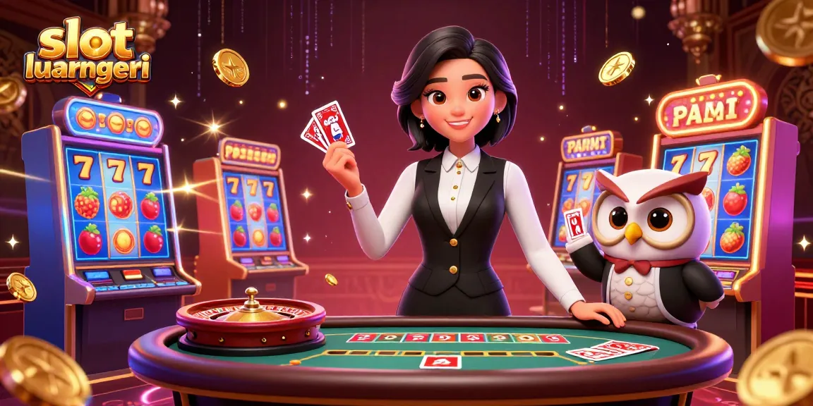 Experience the excitement of slot luar negeri with dynamic reels and vibrant casino elements.