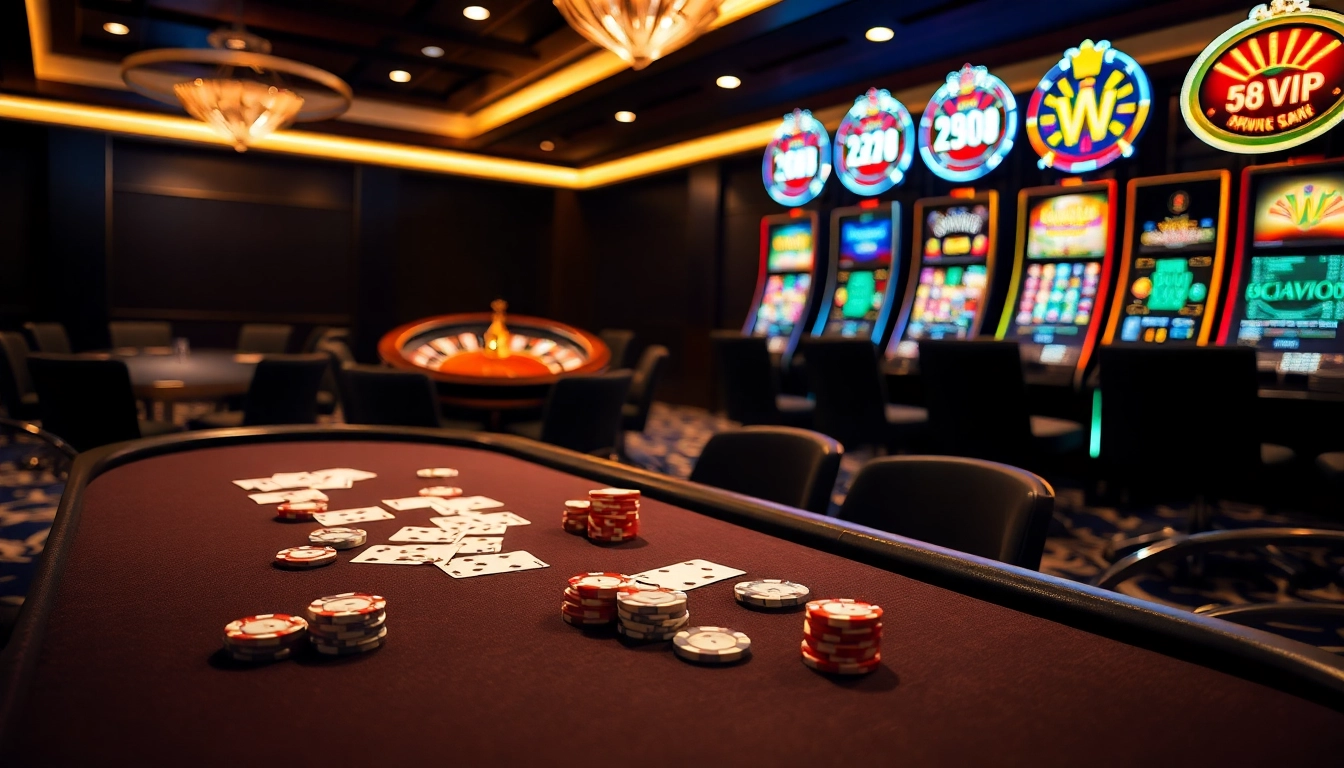 Experience high-stakes excitement at 68VIP with dynamic poker games and stunning casino visuals.
