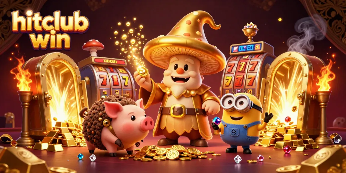 Experience the thrill of hitclub win with vibrant treasures and dynamic slot games in action.