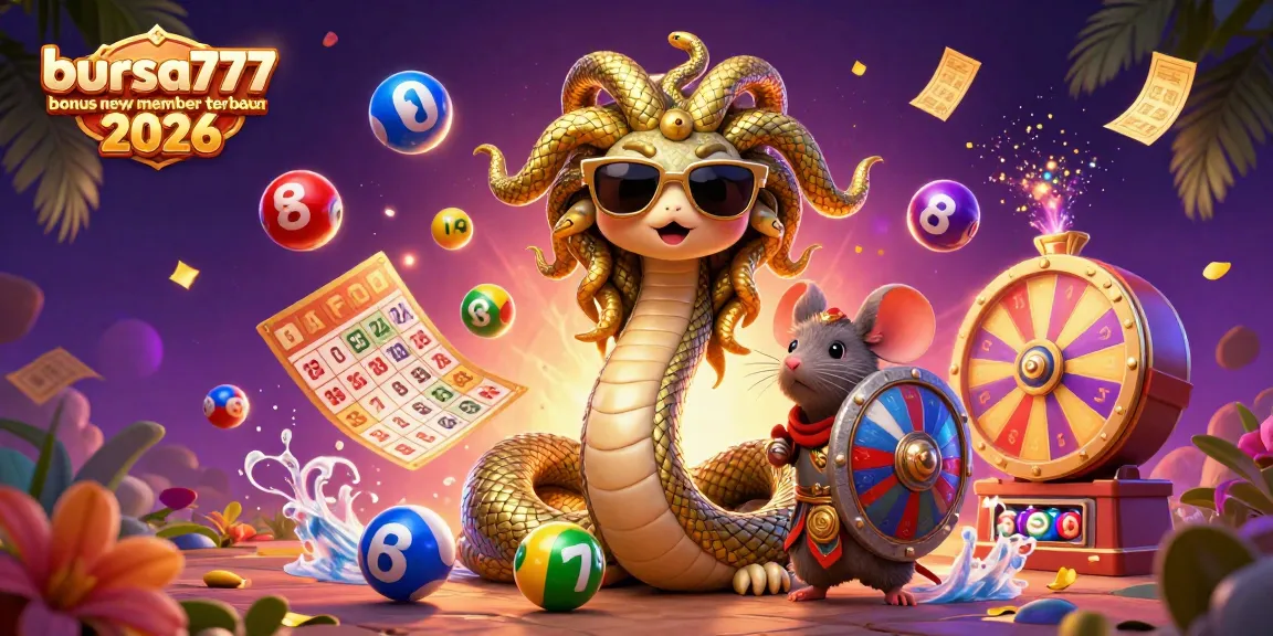 Experience the thrill of bursa777 bonus new member terbaru 2026 with Medusa and a warrior mouse amidst dynamic games.