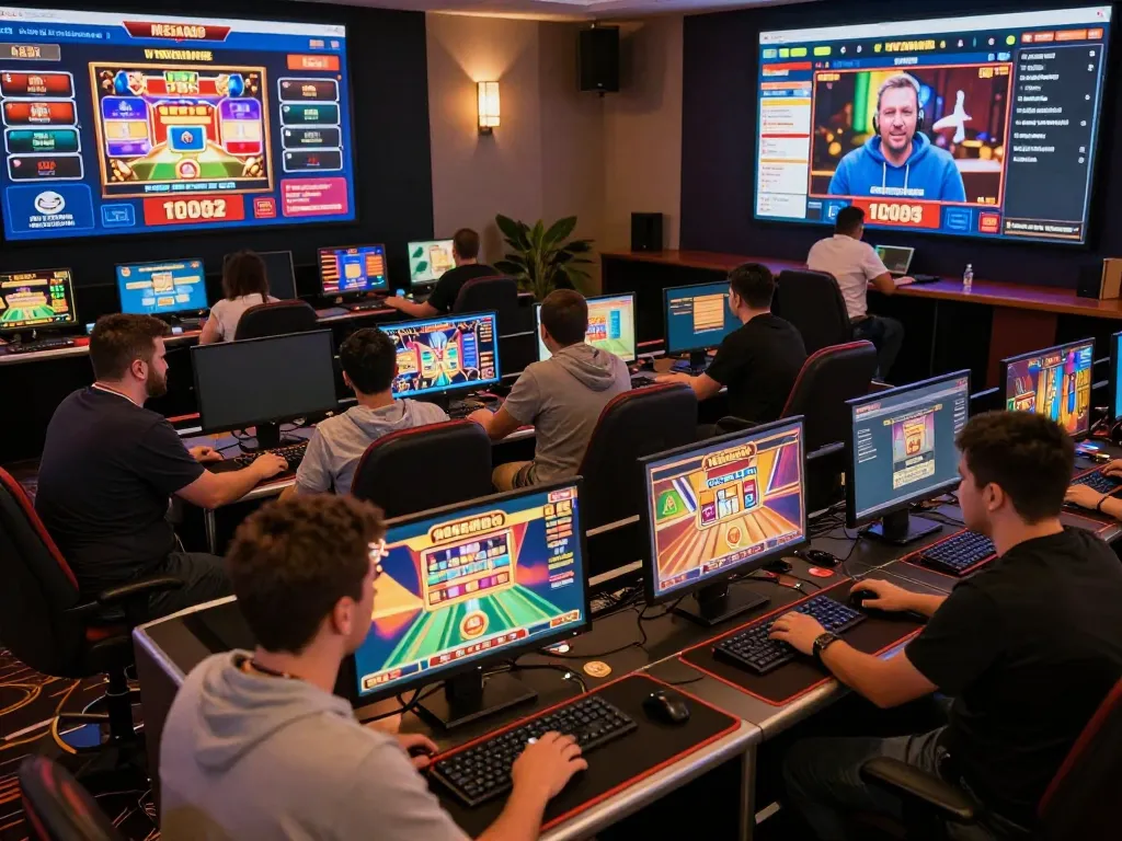 Engaging online gaming scene showcasing Mega888 with free credit offers available for new players