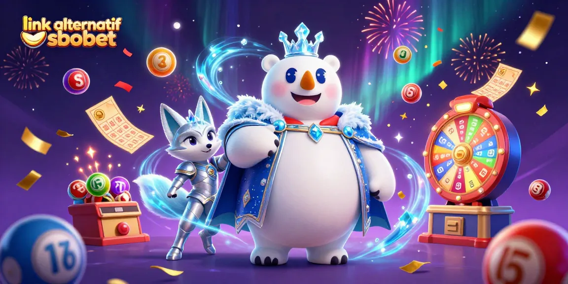 Engage with link alternatif sbobet through a vibrant 3D gaming illustration featuring dynamic casino elements.