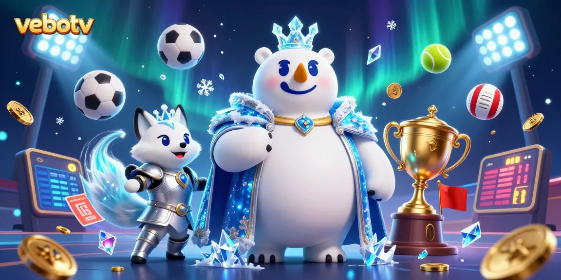 Engage with vebotv by enjoying live sports action while immersing in dynamic gambling visuals.