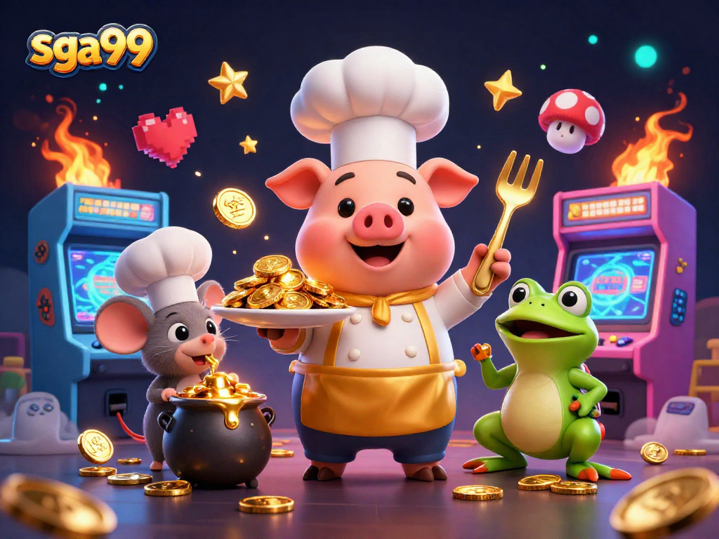 Play exciting games at sga99 with vibrant characters and rich casino elements.