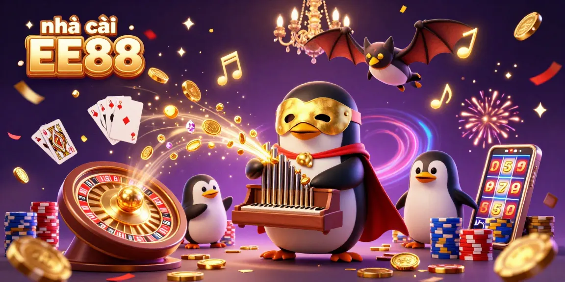 Experience the excitement at nhà cái EE88 celebrating wins with vibrant casino elements.