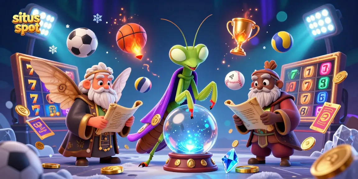 Spin the reels at this situs slot, featuring mystical characters and vibrant slot game elements.