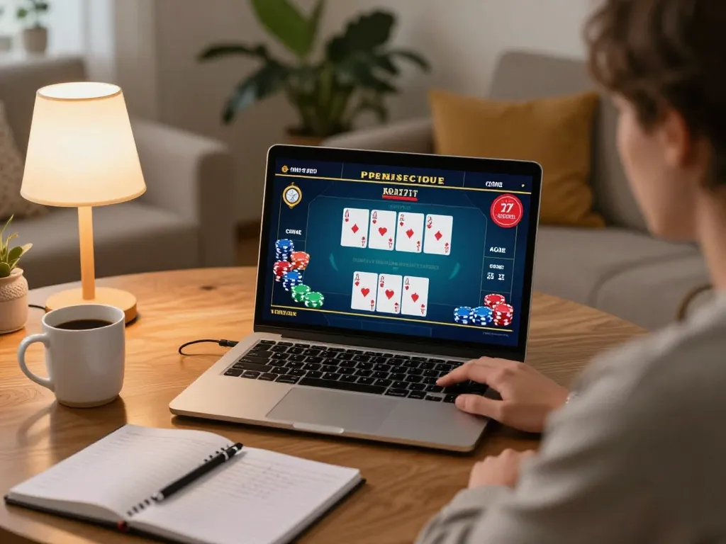 Engaging with a reputable online casino platform for responsible gambling strategies.