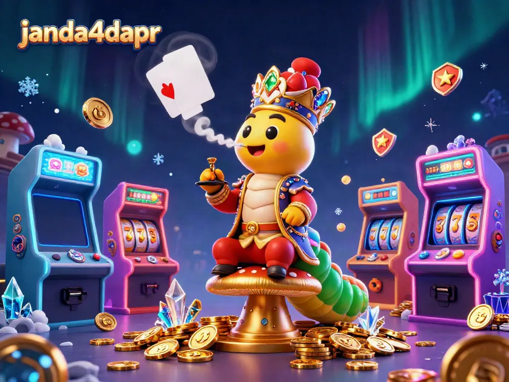 Nikmati keseruan bermain di janda4dapr dengan ilustrasi 3D ceria yang penuh warna dan keberuntungan.