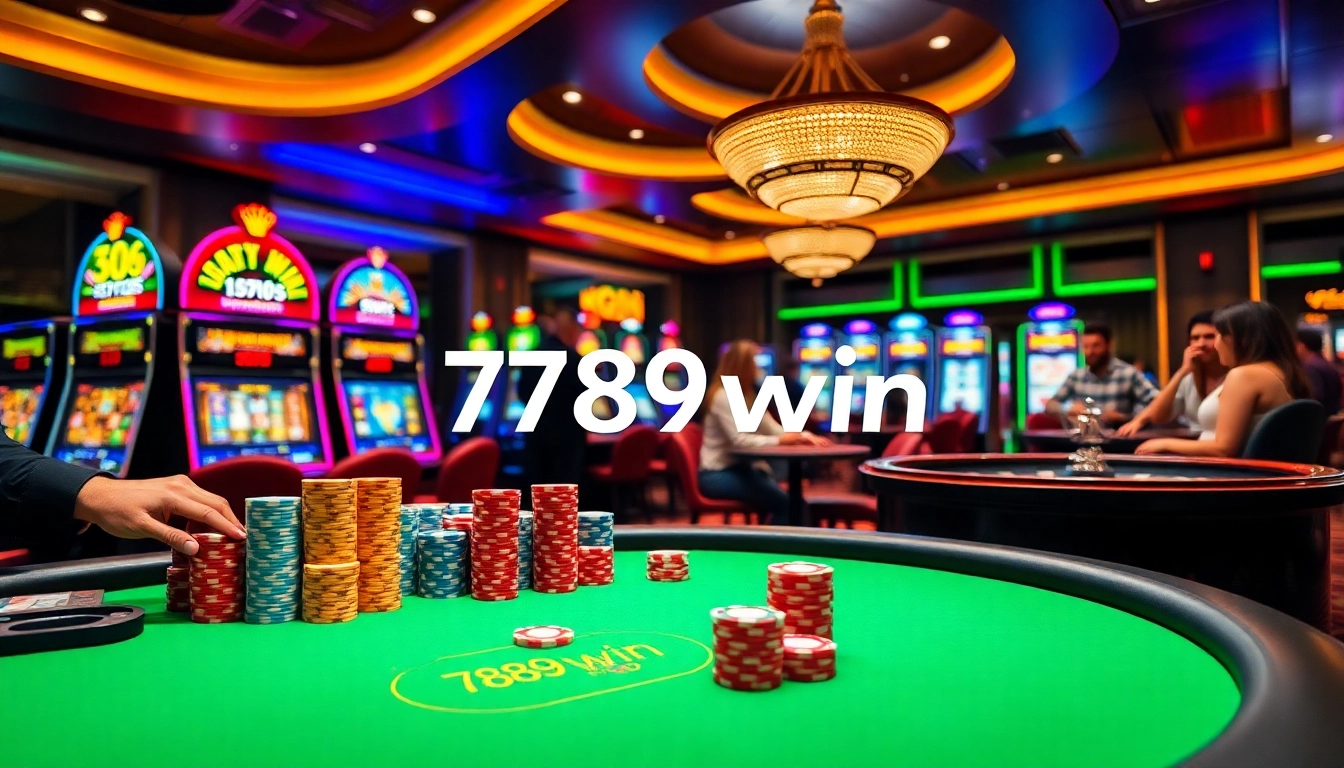 Exciting casino experience at 789win with vibrant games and lively players.