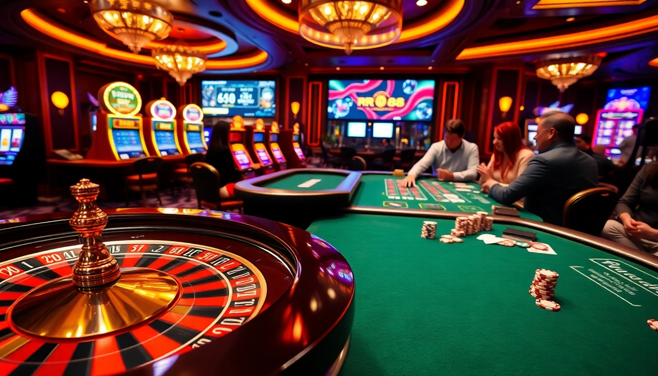 Experience the thrill of gambling at rr 88 casino with dazzling slots and engaging table games.