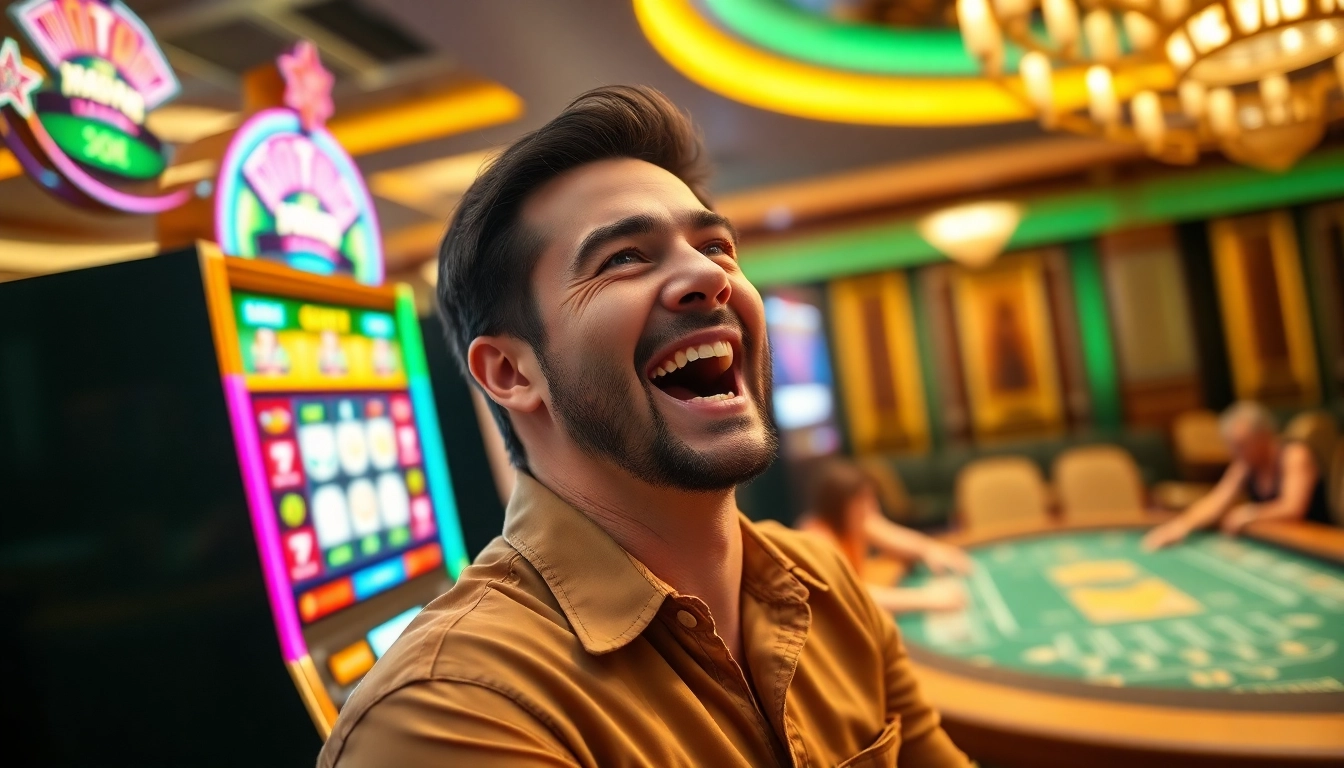 Arus hoki muncul saat pemain memperoleh kemenangan di mesin slot yang berkilau.