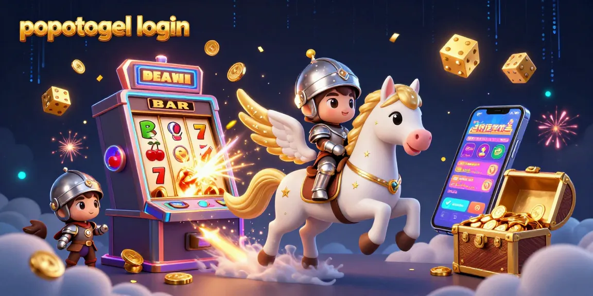 Experience the thrill of popotogel login with a dynamic casino scene full of excitement and winnings.