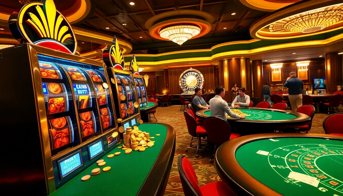 Immerse in the excitement of winning at a slot gacor machine in a luxurious casino atmosphere.
