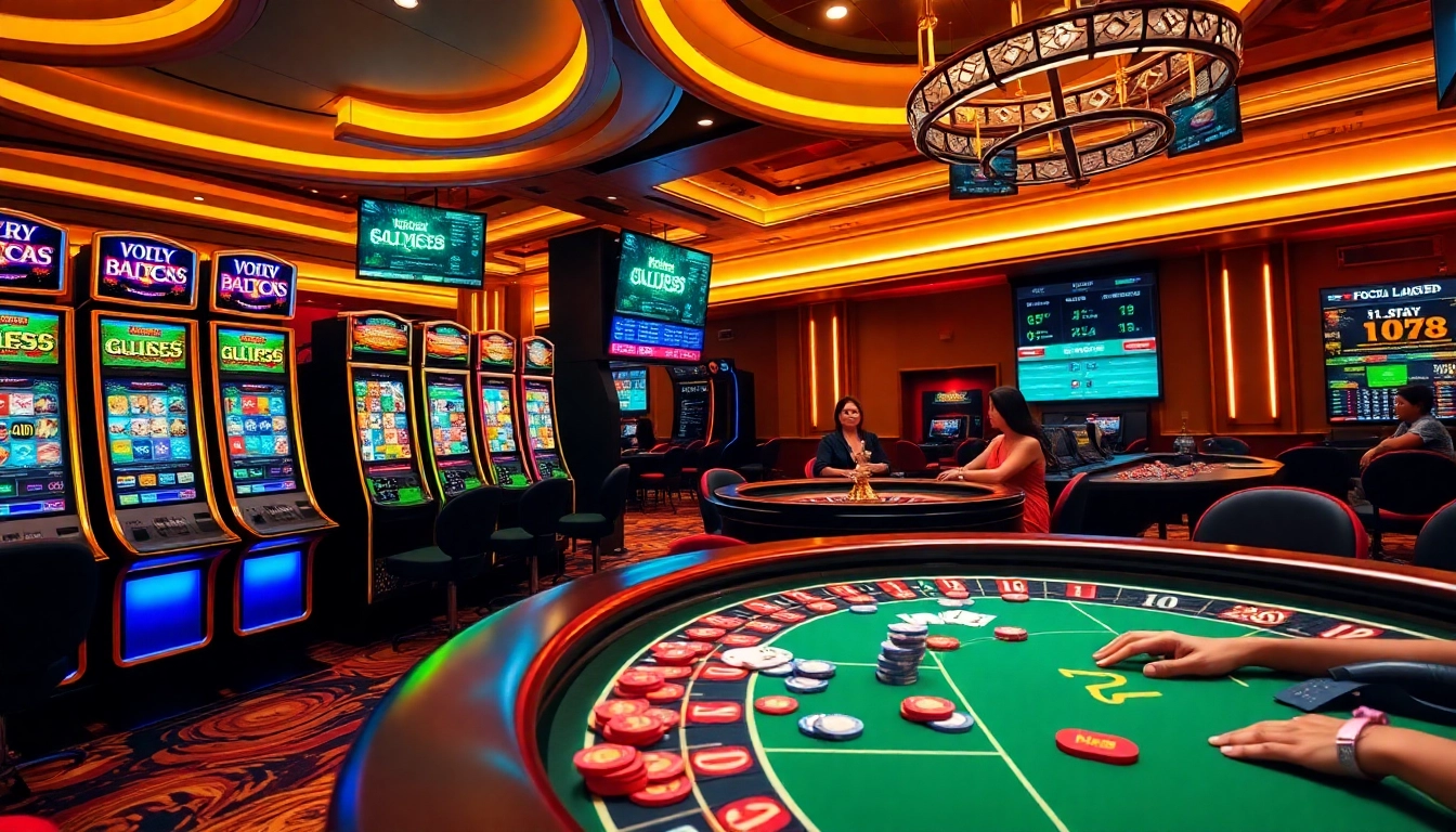 Loto188 players enjoying engaging online casino games at vibrant tables.