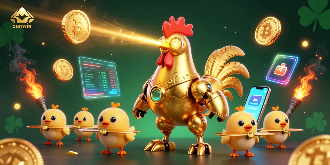 Experience thrilling games at sun-win with vibrant casino elements and crypto coins.