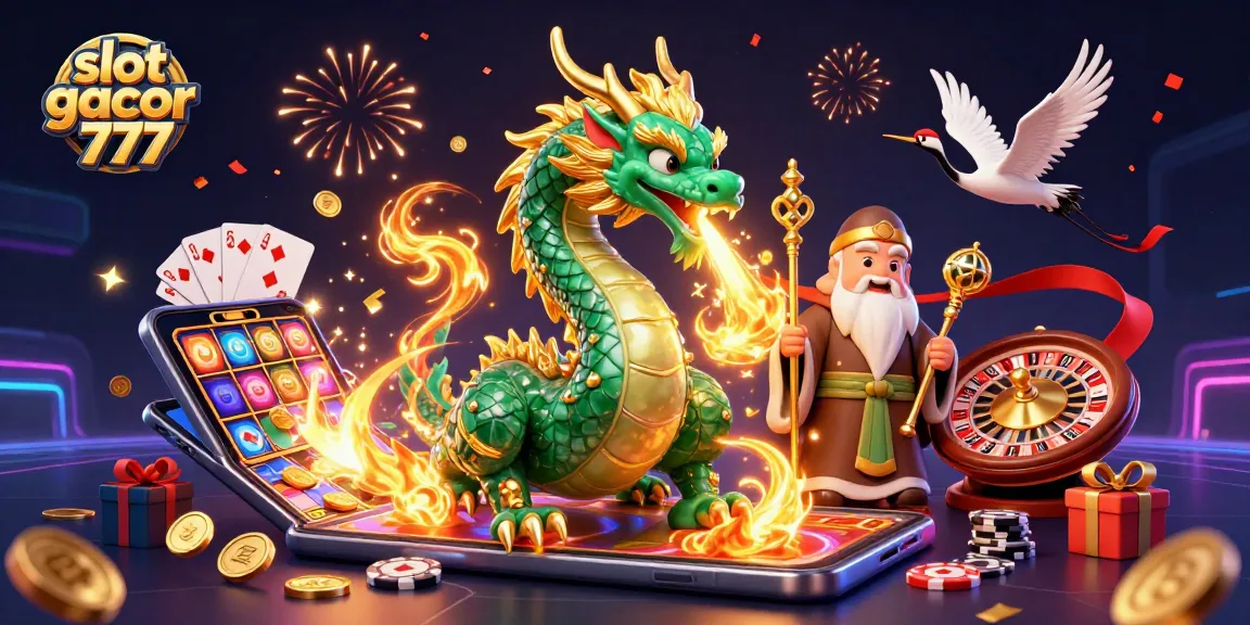 Experience thrilling gameplay with slot gacor 777 featuring a vibrant casino scene