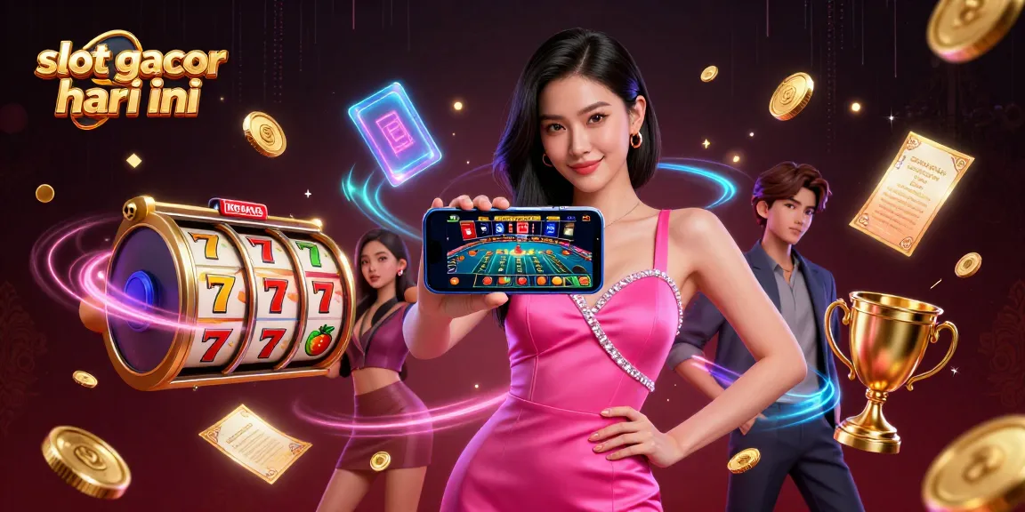 Mainkan slot gacor hari ini dengan adegan kasino 3D yang dinamis dan menarik menampilkan elemen permainan yang mendebarkan.
