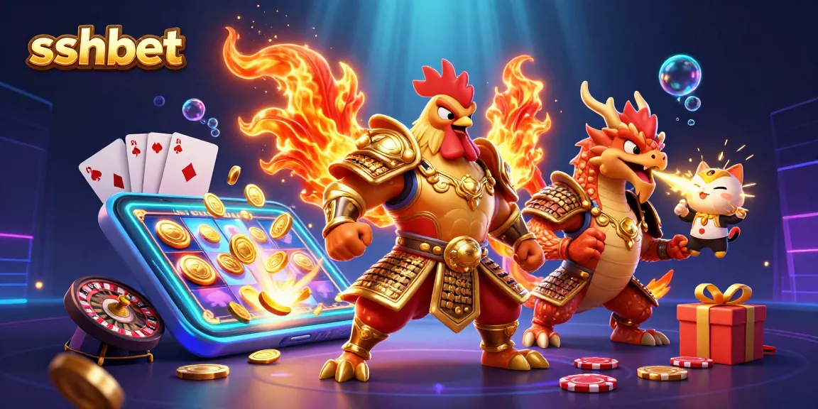 Engage with sshbet's exciting casino adventure featuring vibrant characters and games.
