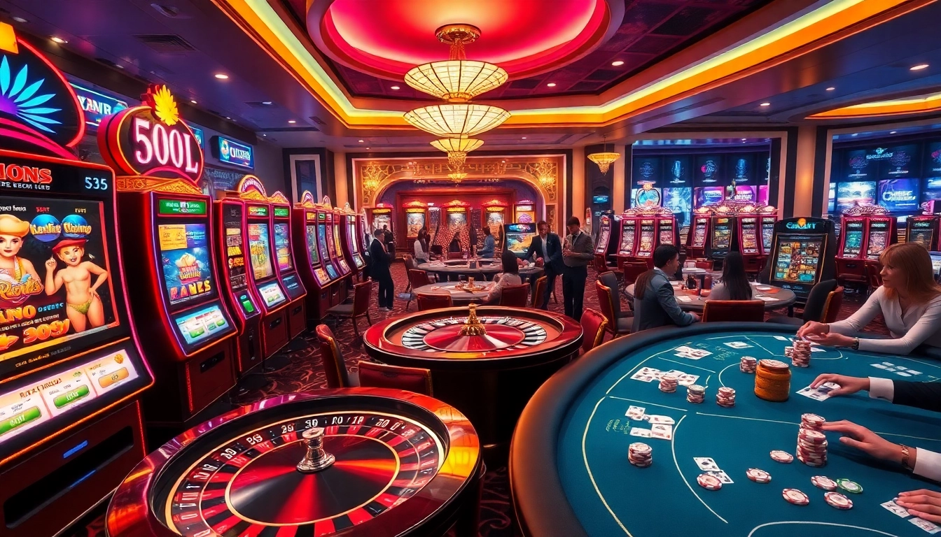 Carnival Citi reviews revealed through vibrant casino games and engaging players at slots and roulette.