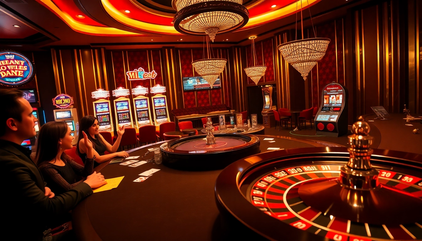 Experience the excitement of MM88 TODAY with vibrant casino gaming action and elegant decor.