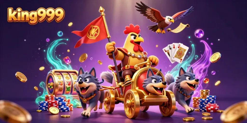 Menangkan jackpot mengesankan dengan king999 dalam ilustrasi kasino megah ini.