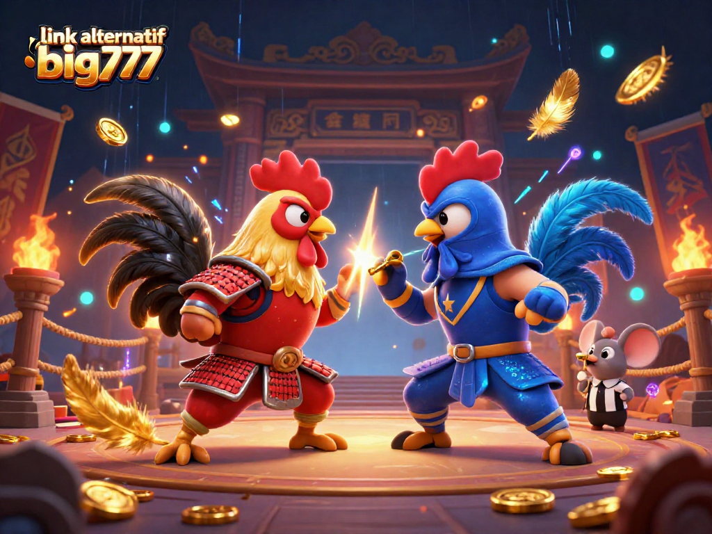 Engage in thrilling matches with link alternatif big777 in a dynamic 3D fighting scene.
