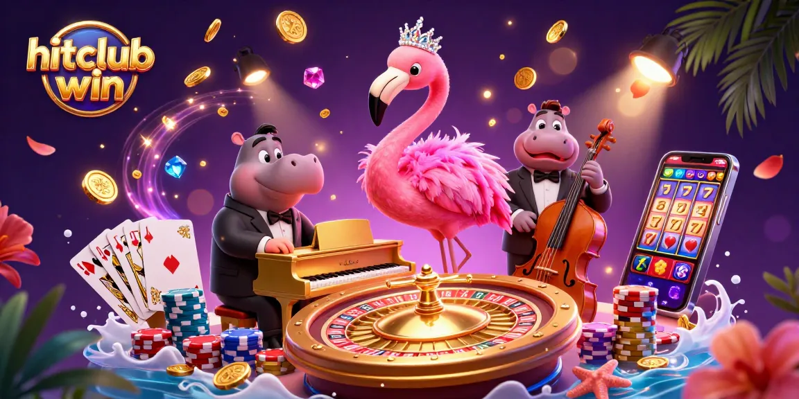 Experience hitclub win with dynamic casino entertainment featuring vibrant characters and gaming elements.