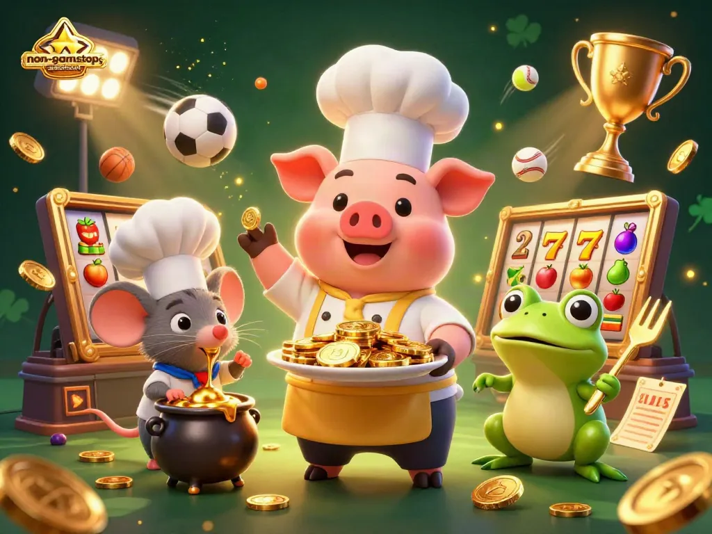 Experience the thrill of non-gamstop-casinosuk with vibrant gaming characters and unique gambling elements.