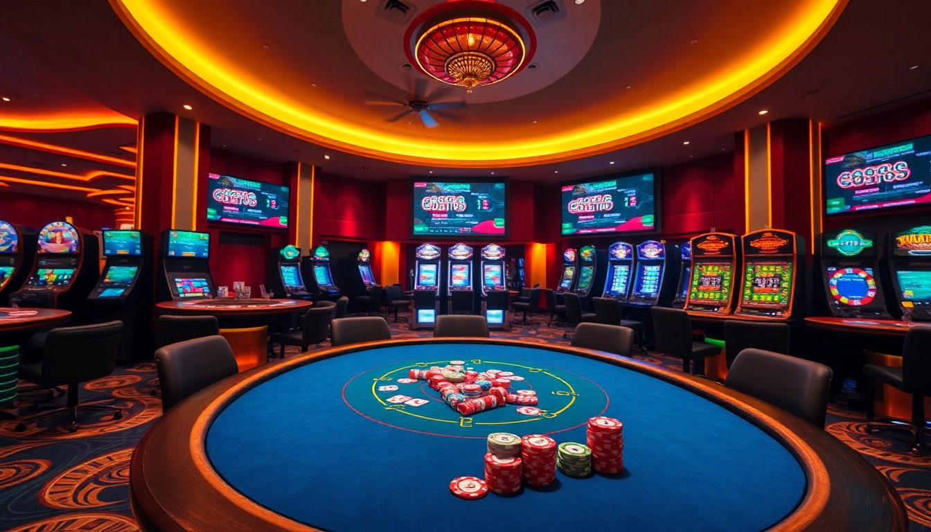 Experience thrilling gameplay at https://ax88.com.de/ with vibrant poker tables and luxurious casino elements.