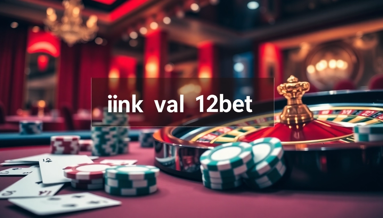 Experience the thrill of ink vao 12bet with vibrant casino visuals and exciting betting elements.