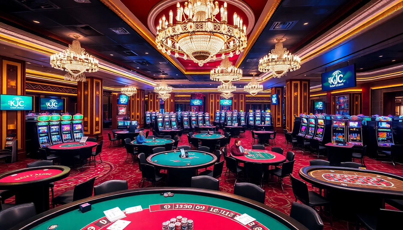 Join the excitement at KJC, where players win big at our premium casino tables and slots.