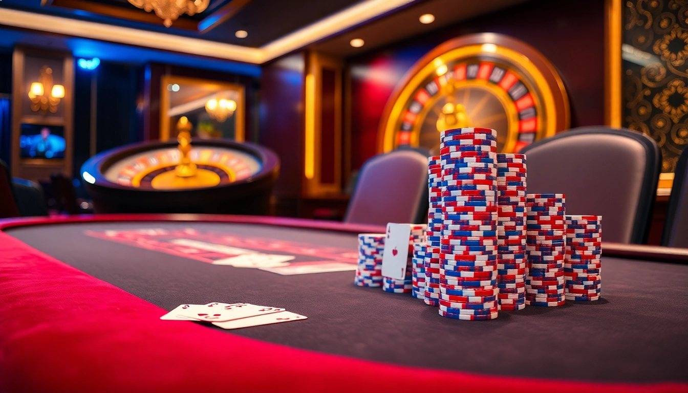 Experience the thrill of winning at https://ok8386.sh/ with vibrant cards and professional poker chips.