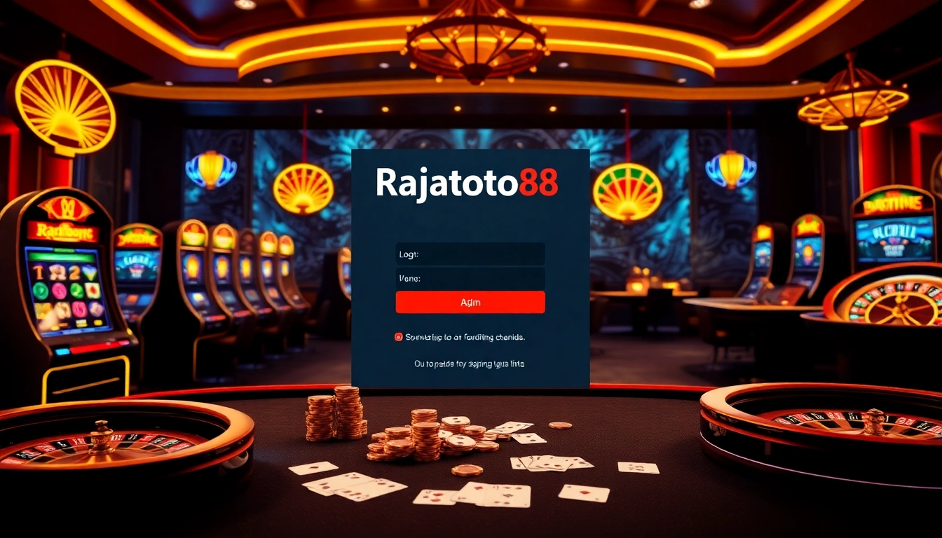 Login rajatoto88 to access thrilling online casino games and winning odds.