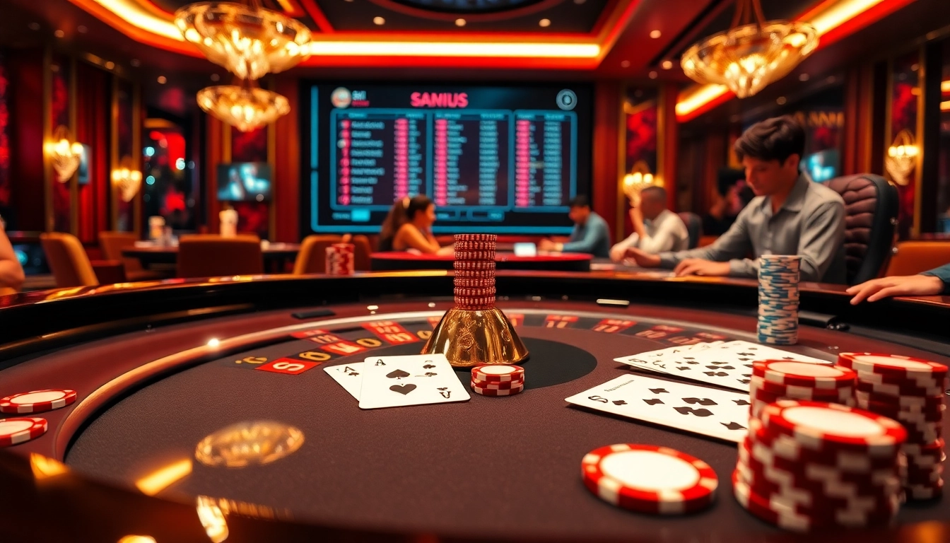 Experience the excitement of 88i poker with high-stakes cards and vibrant chips at a luxurious casino.