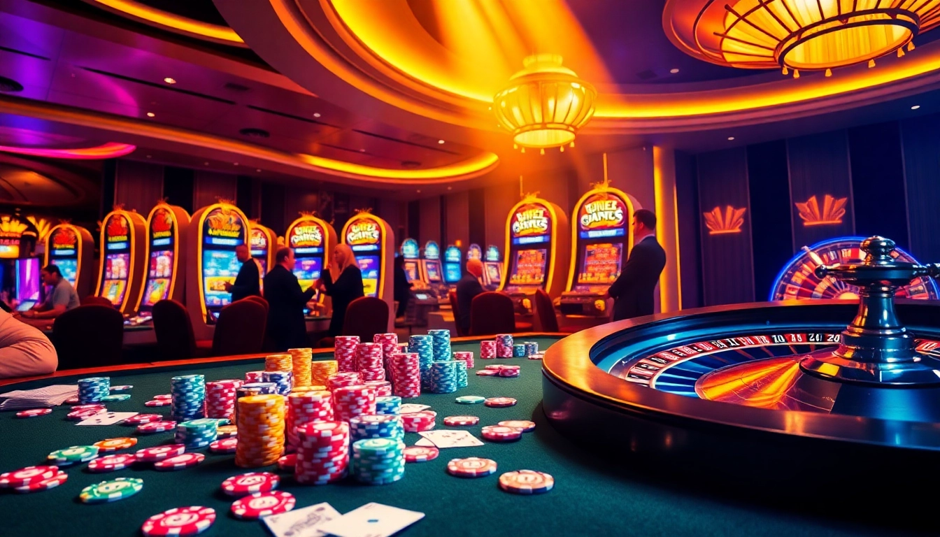 Experience the thrilling action at 789club, showcasing exciting casino games and vibrant slot machines.