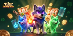 Experience thrilling gameplay with slot gacor hari ini modal 10k, featuring captivating wolves and exciting game elements.